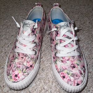 Blowfish sneakers; flower print